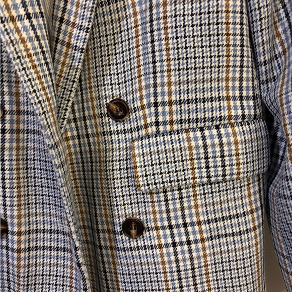 Evereve Plaid Blazer Jacket - Picture 4 of 7